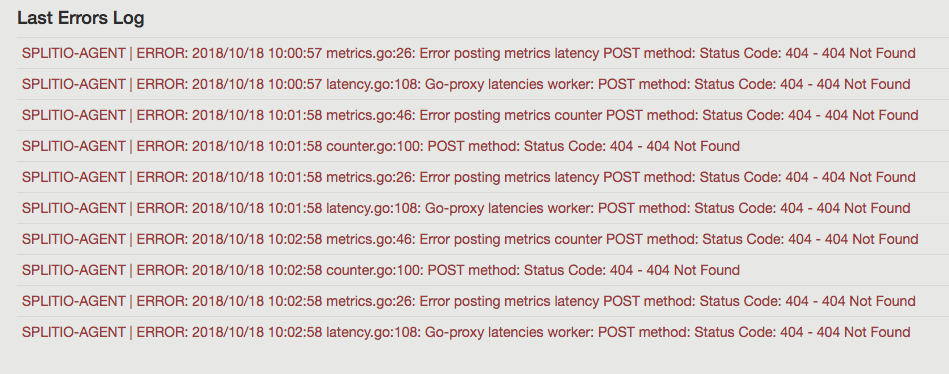 Why Do I See A Post Method Status Code 404 404 Not Found Synchronizer Error Split Help Center